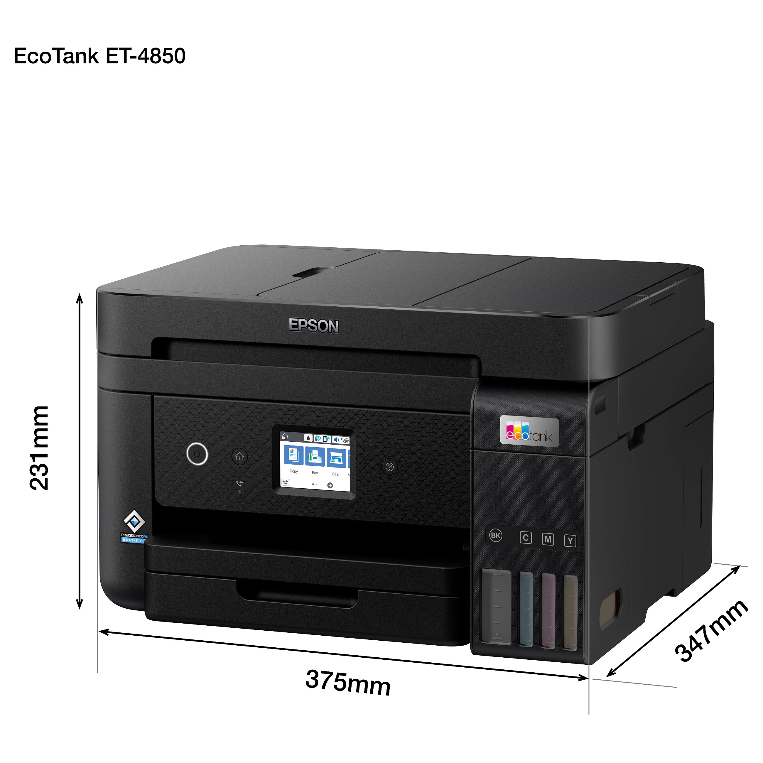 Printer Inkjet Epson EcoTank ET-4850 / 4in1 - Zezë - 15