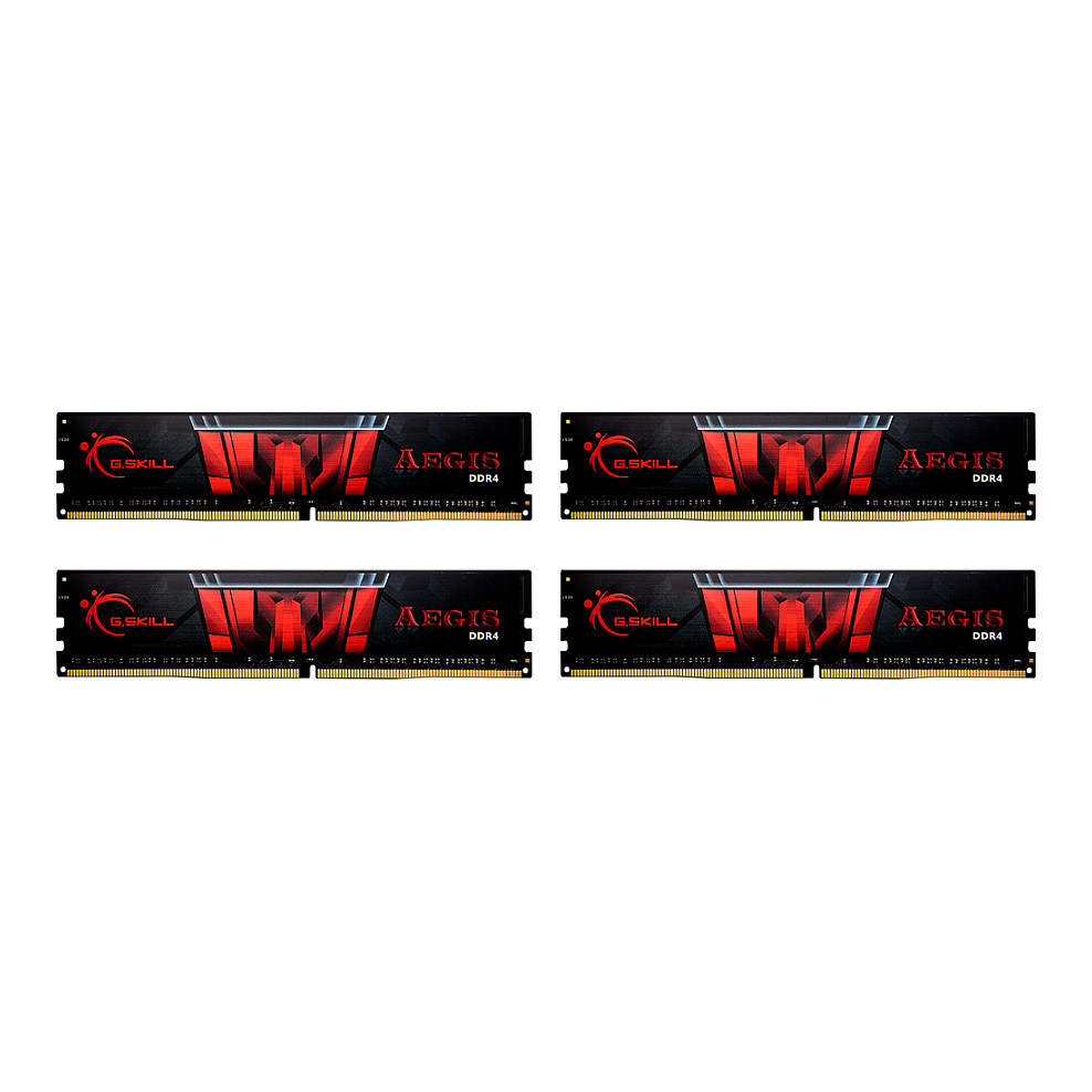 RAM Memorie DDR4 G.Skill Aegis 64GB (4x16GB) DDR4 3200MHz CL16 Quad Channel Kit / 64GIS-Aegis - 1