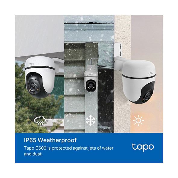 Kamera Sigurie IP CCTV TP-Link Tapo C500 Outdoor Pan/Tilt Wi-Fi - Bardhë - 10