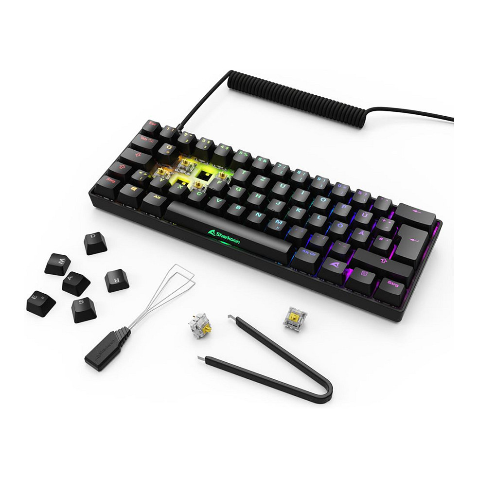 Tastierë Gaming Sharkoon SKILLER SGK50 S4 Gen2 Wired / QWERTZ / German Language – Zezë - 8