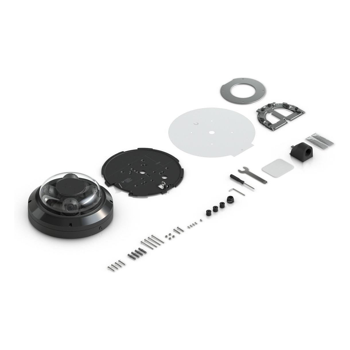 Kamerë Sigurie IP CCTV Ubiquiti AI Multi Sensor 4, 32MP, 4x 8MP, 3.18–7.42mm, 2.33x Optical Zoom, IR 20m, PoE++ - Zezë - 15