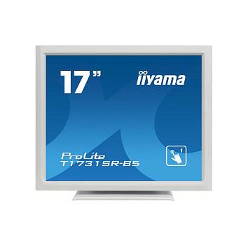 Monitor iiyama ProLite T1731SR-W5, 17", SXGA TN Touch, 5ms, HDMI+DP+VGA+USB - Bardhë - 2