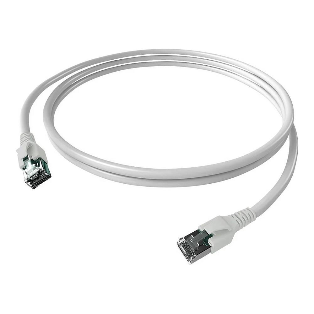 Kabllo për Rrjet EasyLan CP1KWBWBW0050 / RJ45 - RJ45 / Cat.6A / S/FTP / AWG 26/7 / 5 m - Bardhë