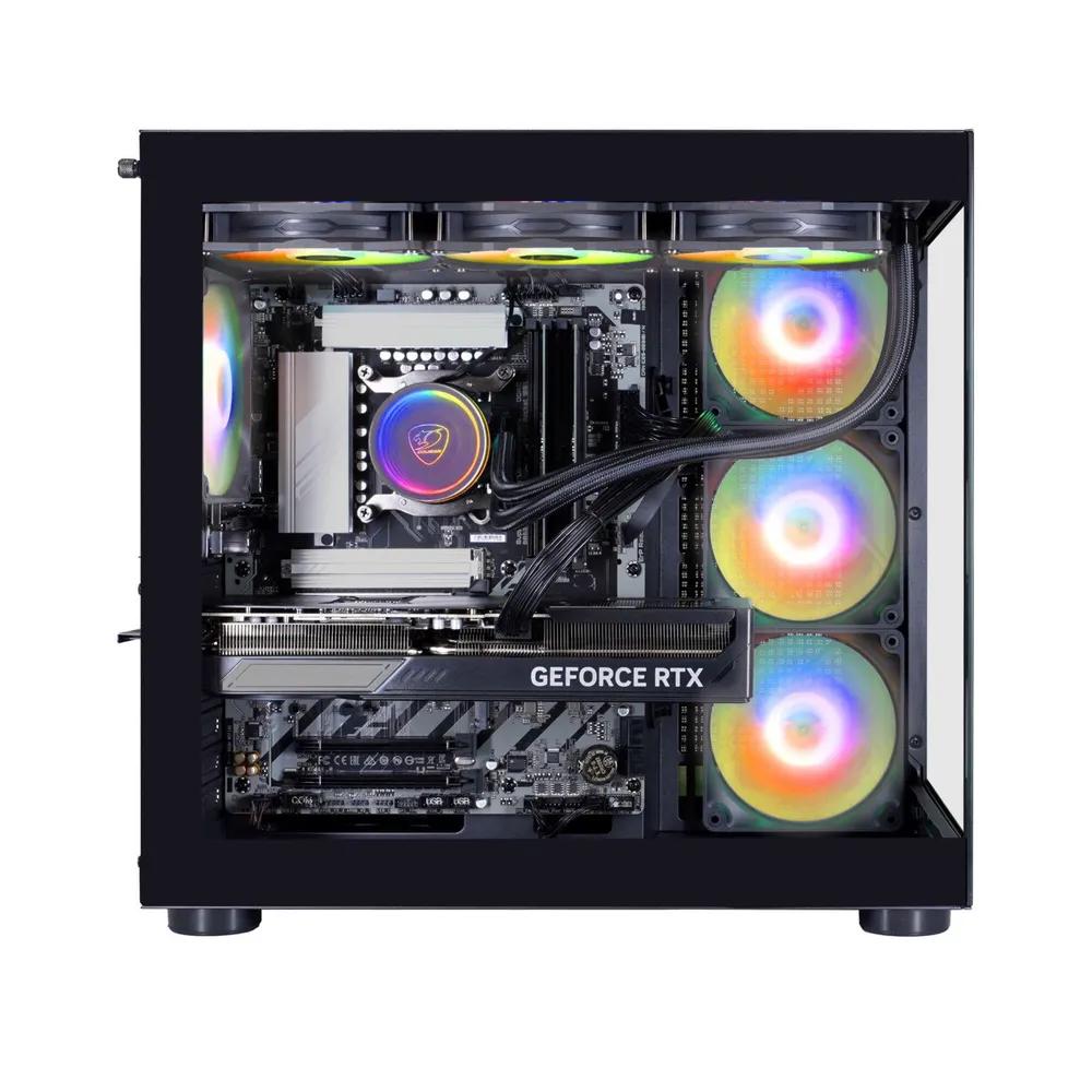 Kompjuter Gaming HYRICAN COUGAR FV150 BK 7541, Ryzen 9 9950X3D, 64GB DDR5, 2TB, RTX 5080 16GB - Zezë - 3