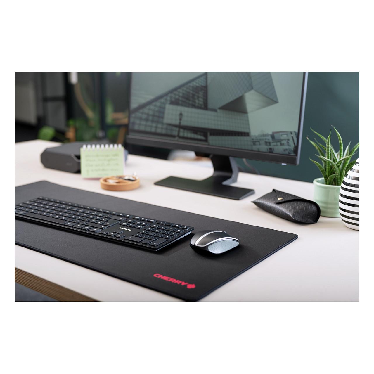 Tastierë pa kabllo CHERRY KW 9100 SLIM / AZERTY / 108 Taste / RF Wireless + Bluetooth - Zezë - 15