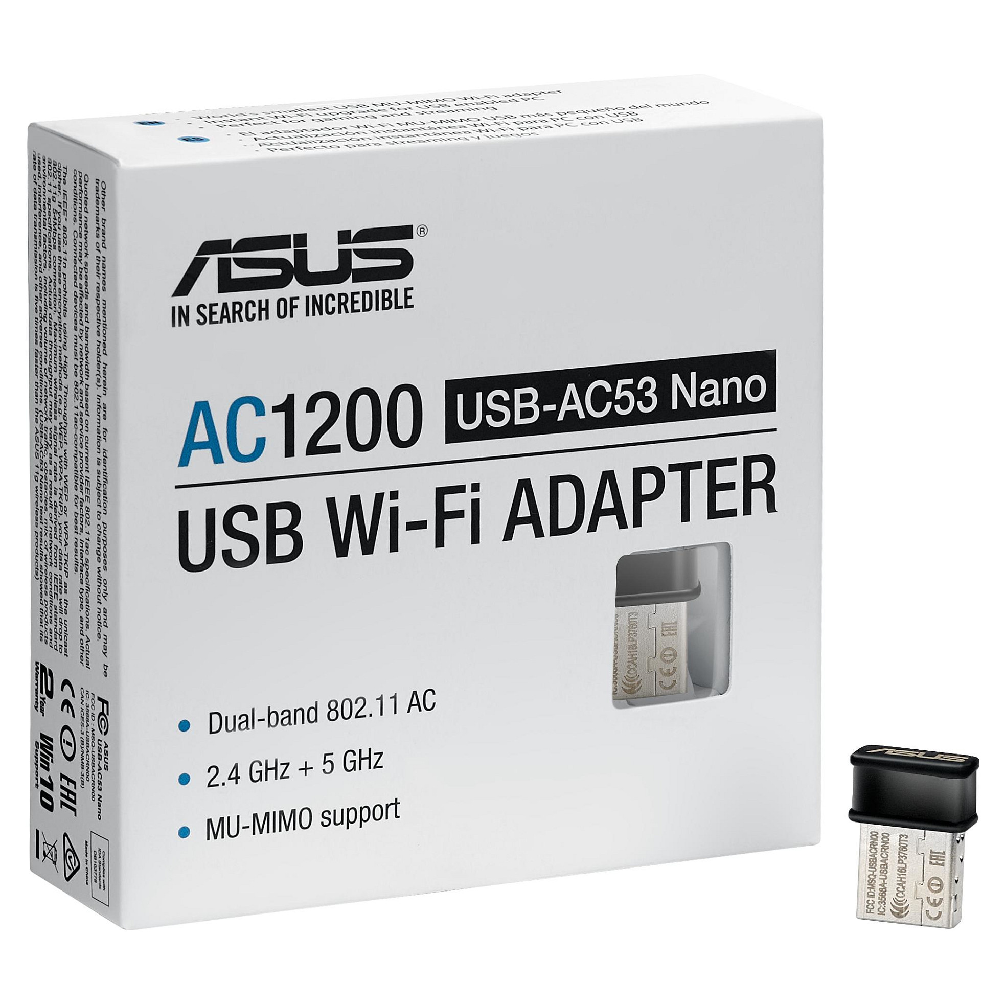 Adapter ASUS USB-AC53 Nano - 3