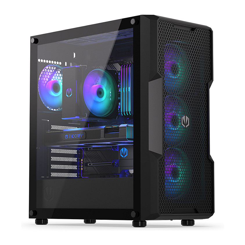 Kasë PC ENDORFY Regnum 400 ARGB / Tower / ARGB / 4x 120mm Fan - Zezë - 2