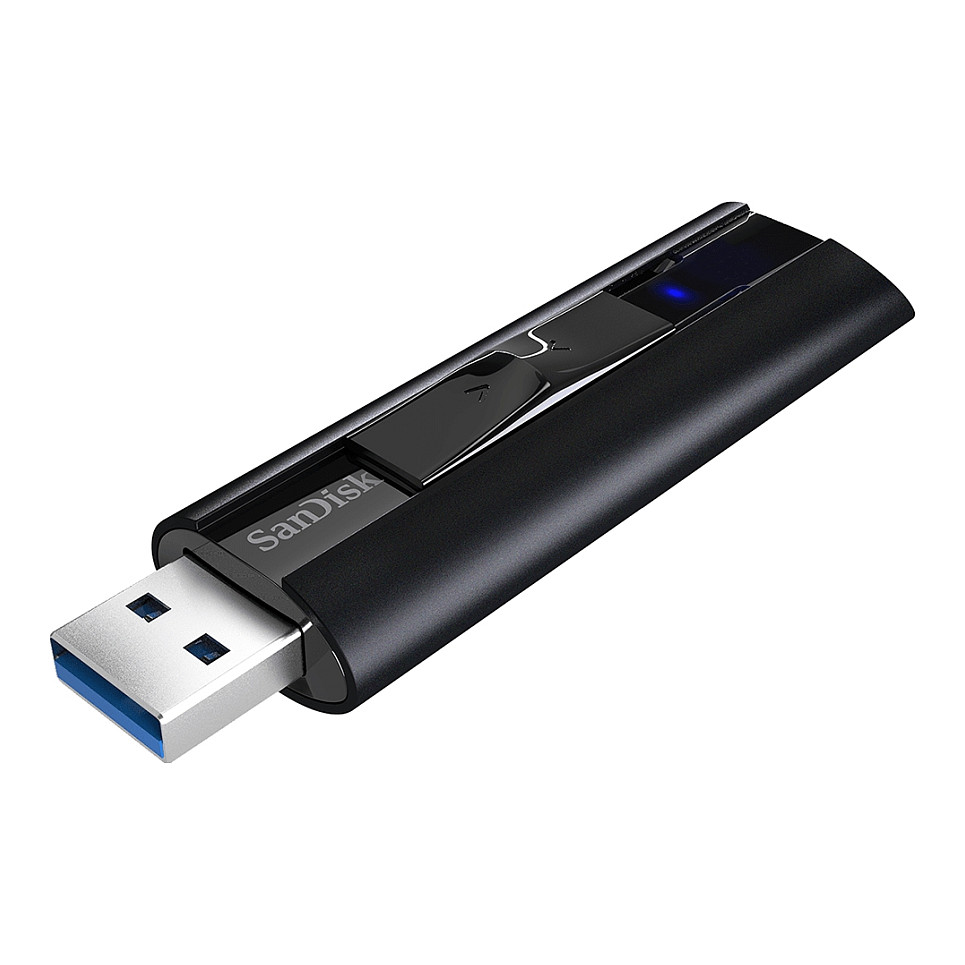 USB Flash Drive SanDisk Extreme PRO / SDCZ880-512G-G46 / 512GB / USB 3.2 Gen 1 / 420MB/s / 380MB/s / AES 128-bit - Zezë