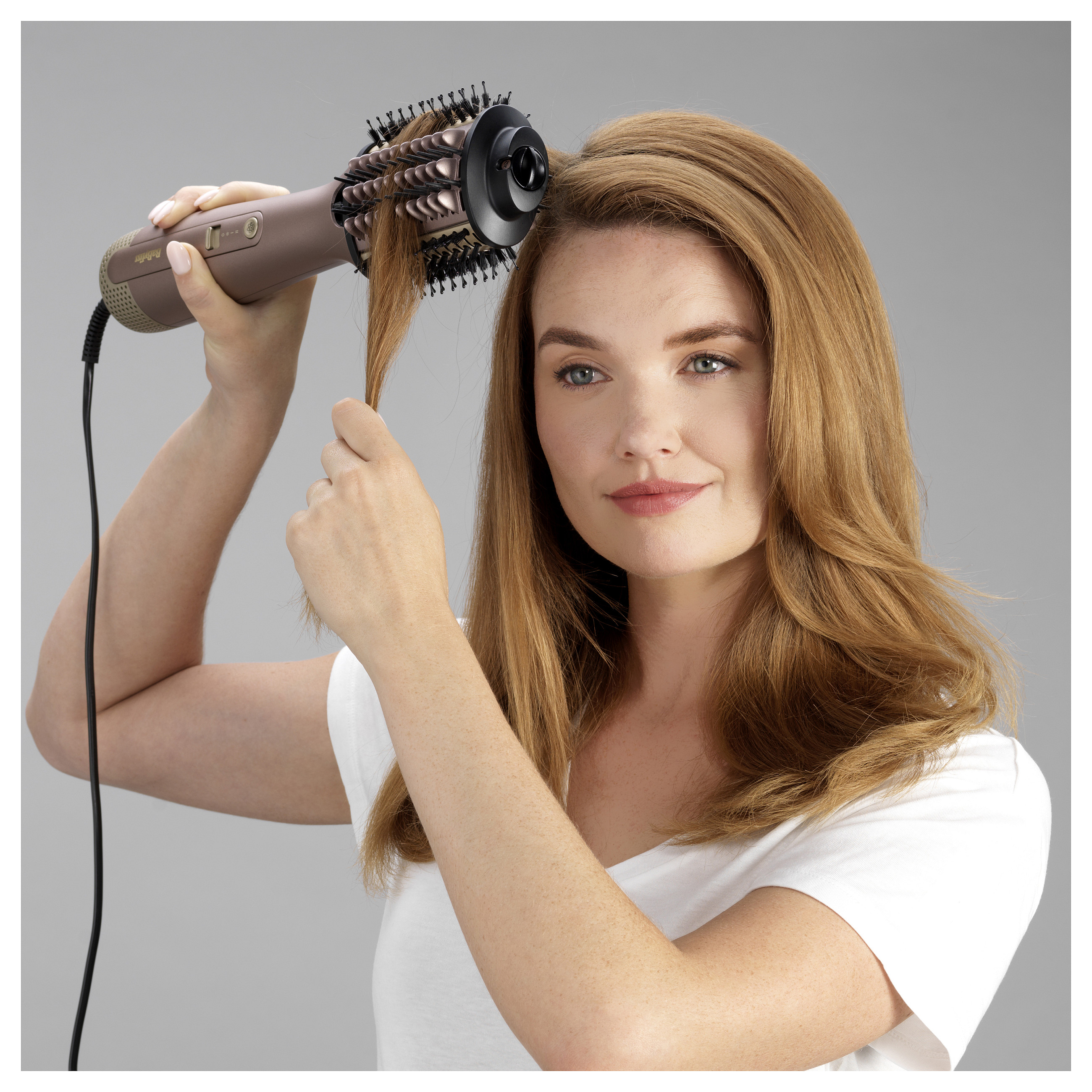 Stilues për flokë BaByliss Air Power Volume / 1000W / Ceramic / Ionic / Wet & Dry / Cool Shot / Auto Shut-Off 60 Min -Ari/Rozë - 13