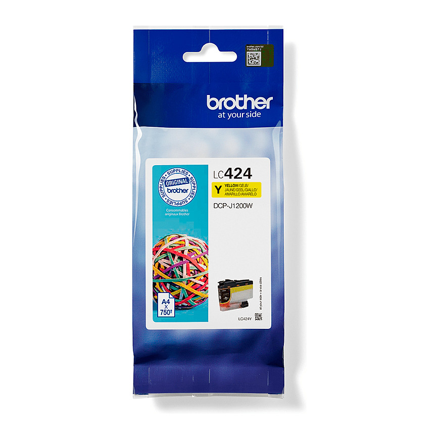 INK Brother LC-424Y – Yellow Ink Cartridge - 1