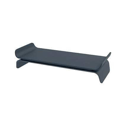 Mbajtëse për Monitor Leitz Ergo 65040089, 1 Monitor, Deri në 27", 2 Nivele të Lartësisë, 55 mm dhe 77 mm – Gri e Errët