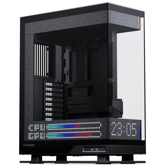 Kasë Phanteks Evolv X2 Matrix / Midi Tower / E-ATX / 900-LED Matrix / Tempered Glass - Zezë - 1