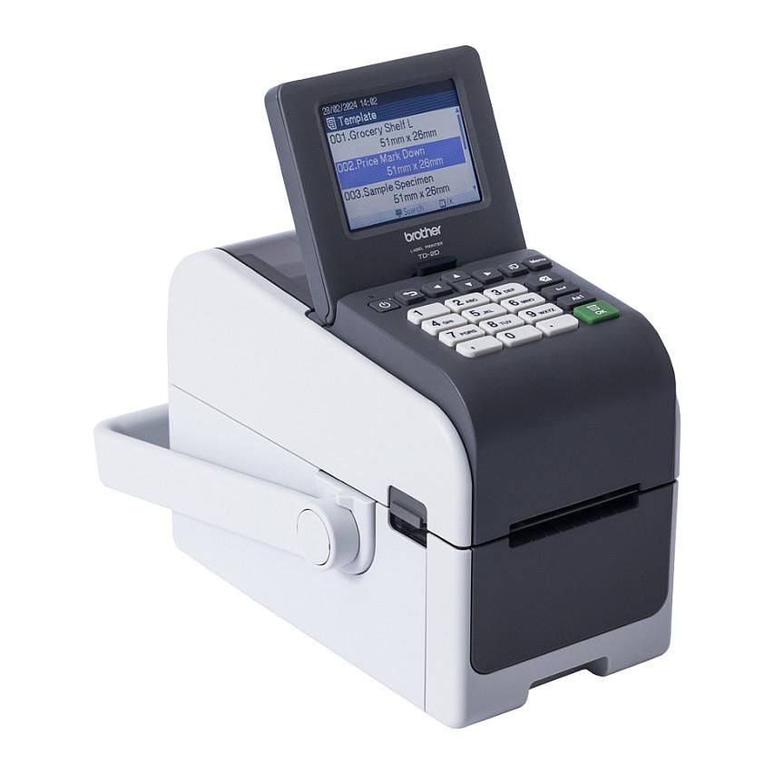Printer Label Brother TD-2350DSA(H300), Termik Direkt, 300 dpi, 59 mm, 152 mm/s, Wi-Fi, Bluetooth, LAN - 10