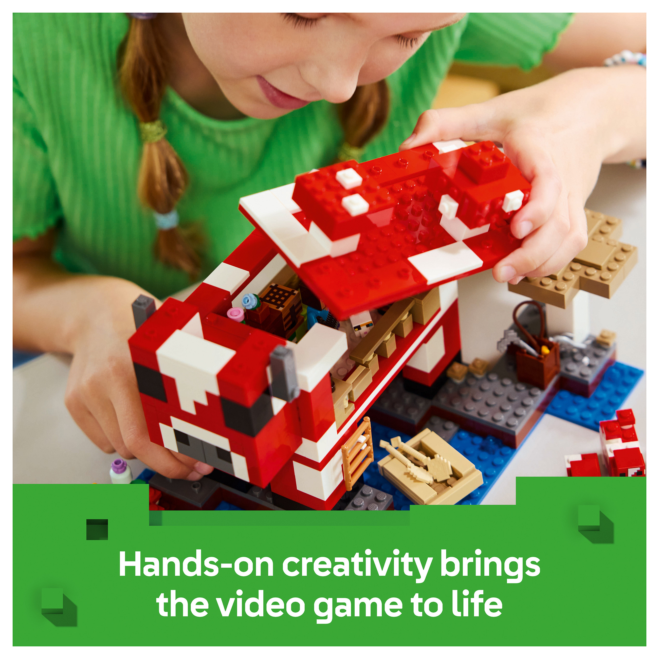 LEGO 21270 Minecraft The Mooshroom House - 20