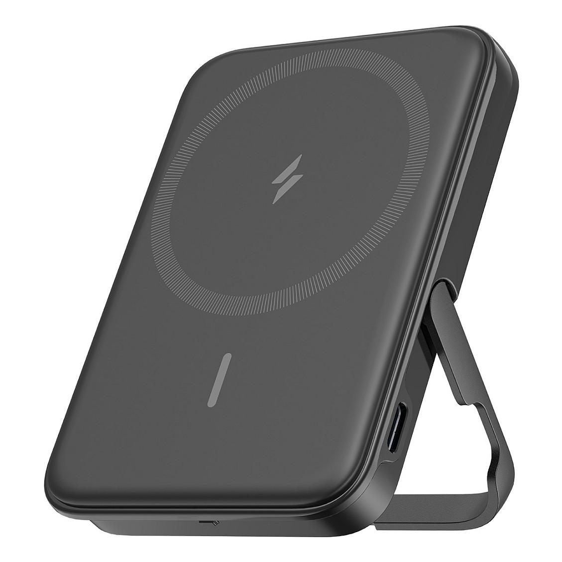 Power Bank Magnetik Anker 322 MagGo / 5000mAh / USB-C / 12W / Wireless 7.5W / Qi / USB Power Delivery – Zezë - 2