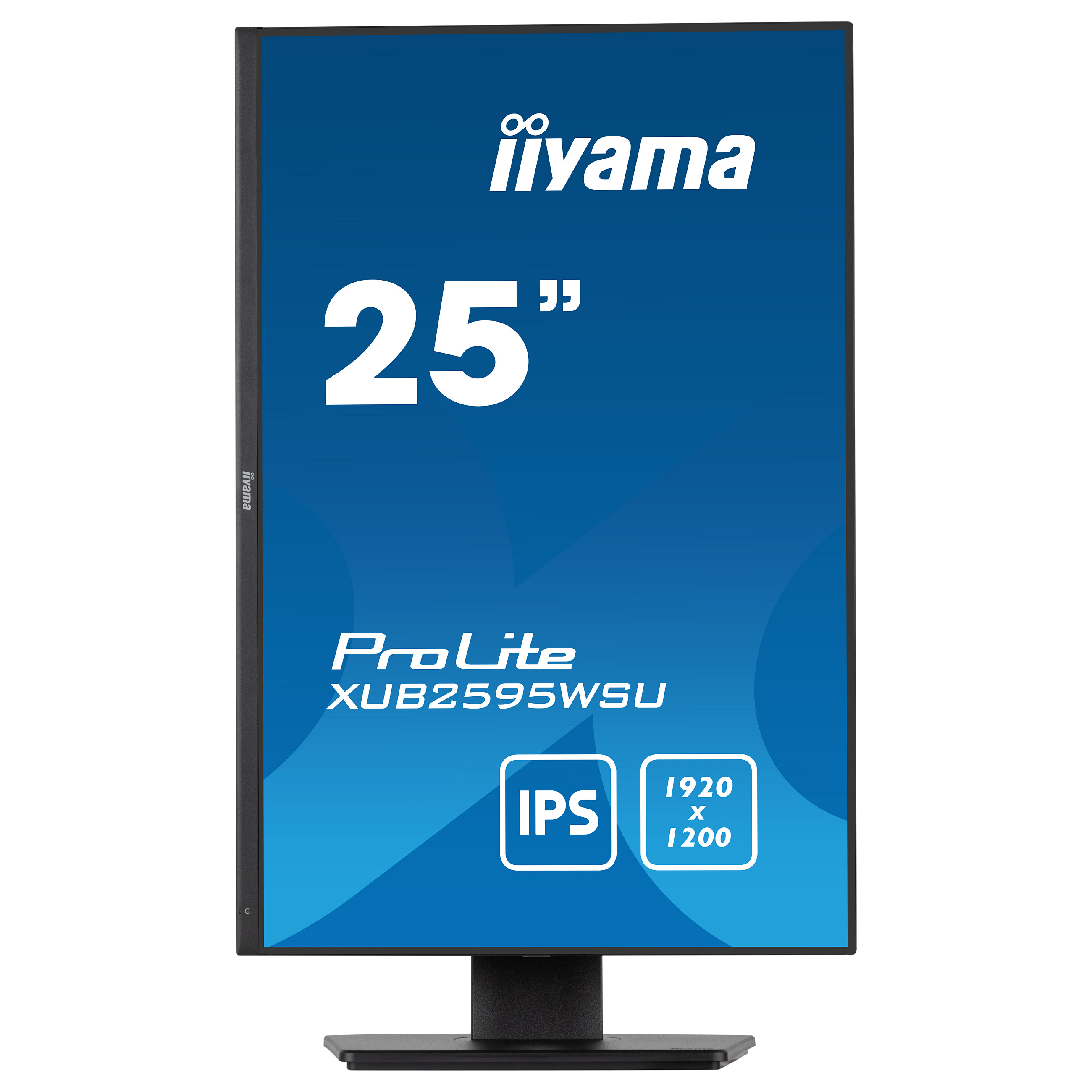 Monitor iiyama Prolite XUB2595WSU-B5 25" (1920x1200) LED IPS 16:10 4ms VGA HDMI DP USB LS Pivot Black - 3