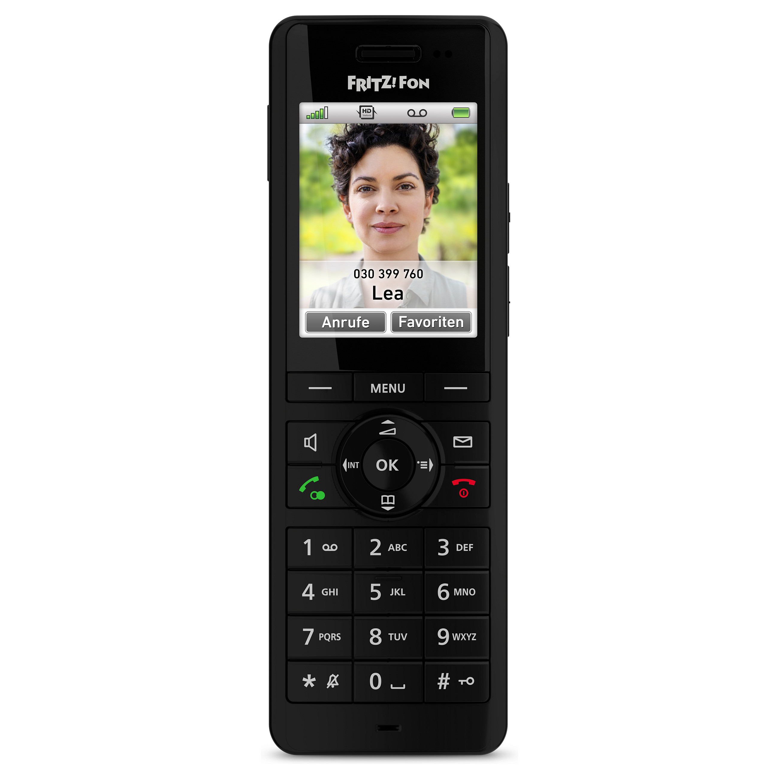 Telefon i thjeshtë AVM FRITZ!Fon X6, e zezë - 4