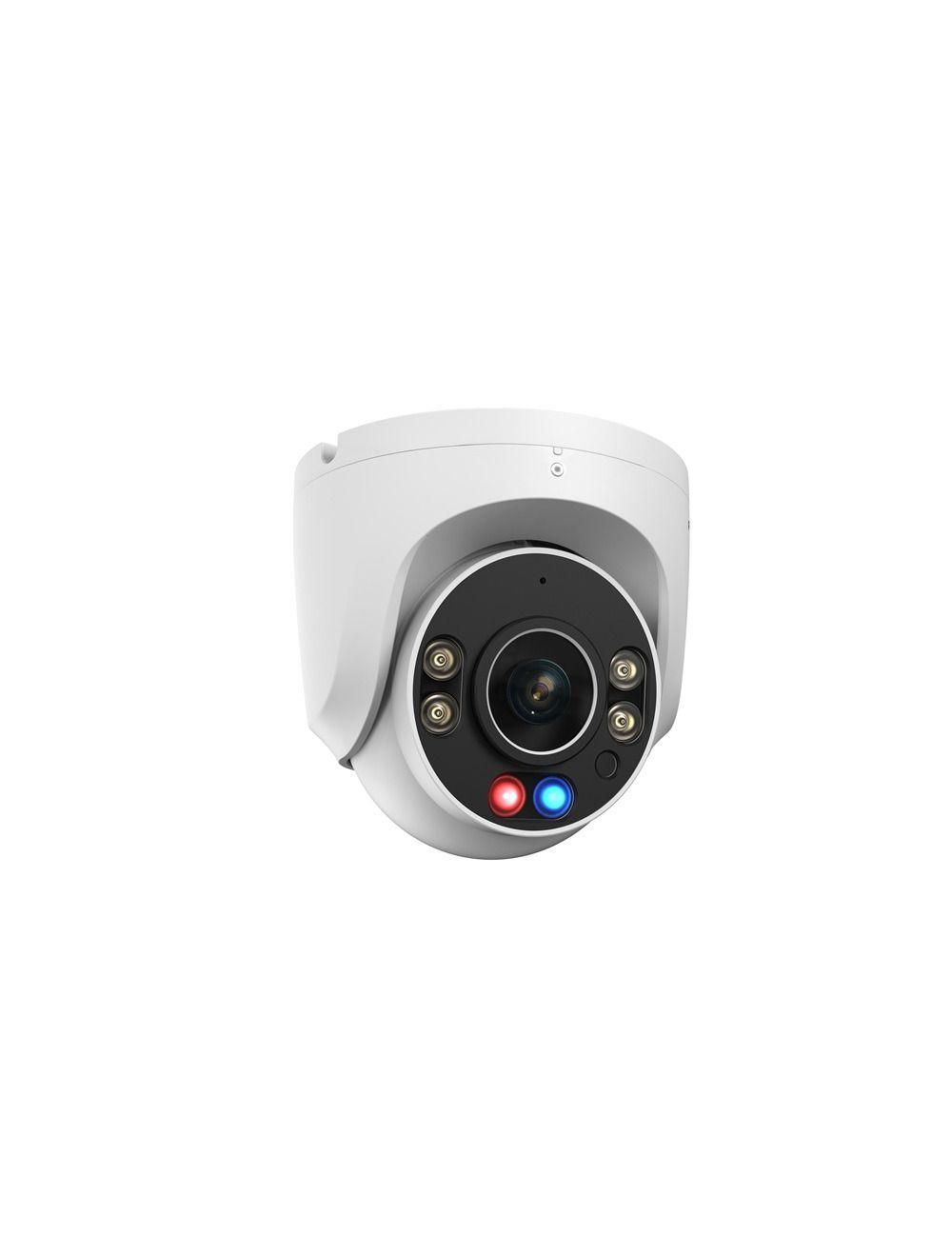 Kamerë Sigurie IP CCTV Foscam W5EP, 5MP, 3K, 3mm, 108°, IR 20m, AI, Audio 2-Kahëshe, Sirenë 100dB, PoE, MicroSD deri 512GB, IP66 - Bardhë