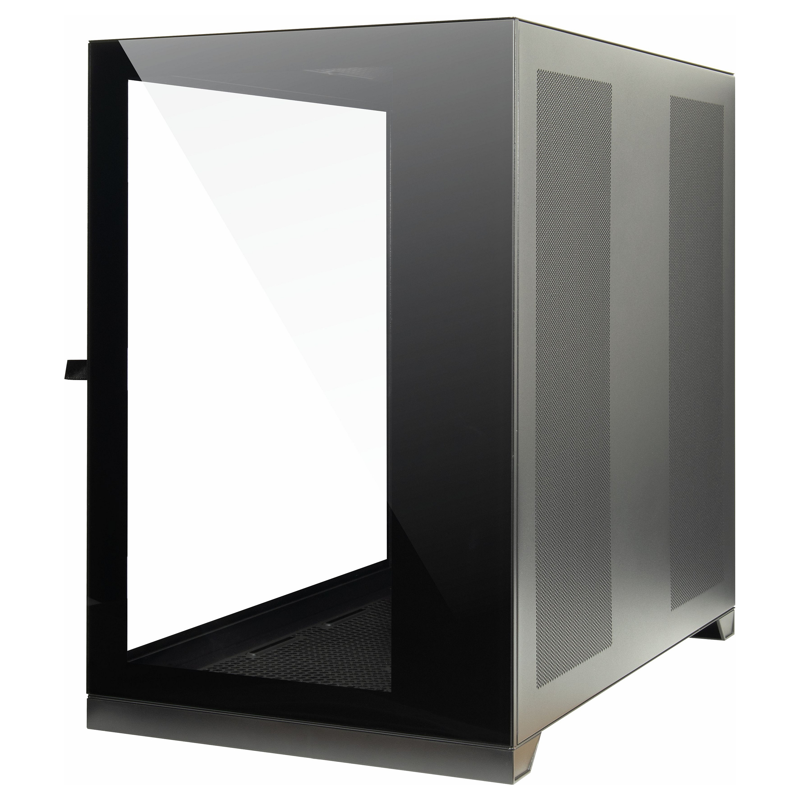 Kasë PC Inter-Tech C-703 Vision / Midi Tower / ATX / 10x 120mm Fan Support / 3x 2.5" + 2x 3.5" Bay / Tempered Glass - Zezë - 2