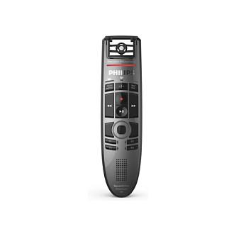Mikrofon Philips SpeechMike Premium Air SMP4000, Wireless, Mikrofon Studio, Bateri deri 24 orë, me Docking Station - Gri e Errët - 6