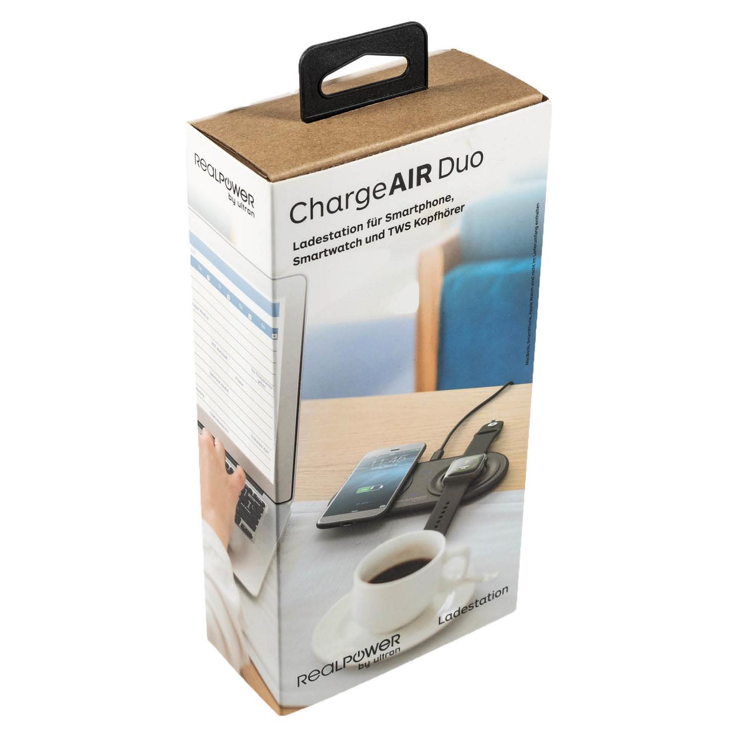 Karikues RealPower ChargeAIR Duo / Karikim Wireless / 15W / Smartphone + Smartwatch – Zezë - 4