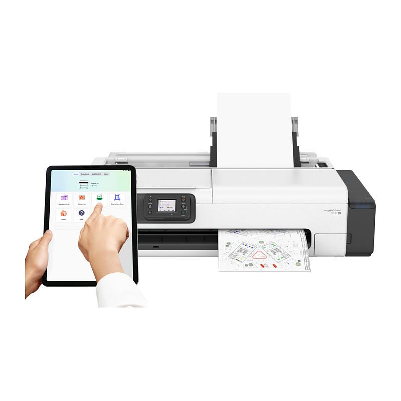 Printer Plotter Canon imagePROGRAF TC-21M / Inkjet / A1 / 2400 × 1200 DPI / Skaner - Zezë/Bardhë - 14