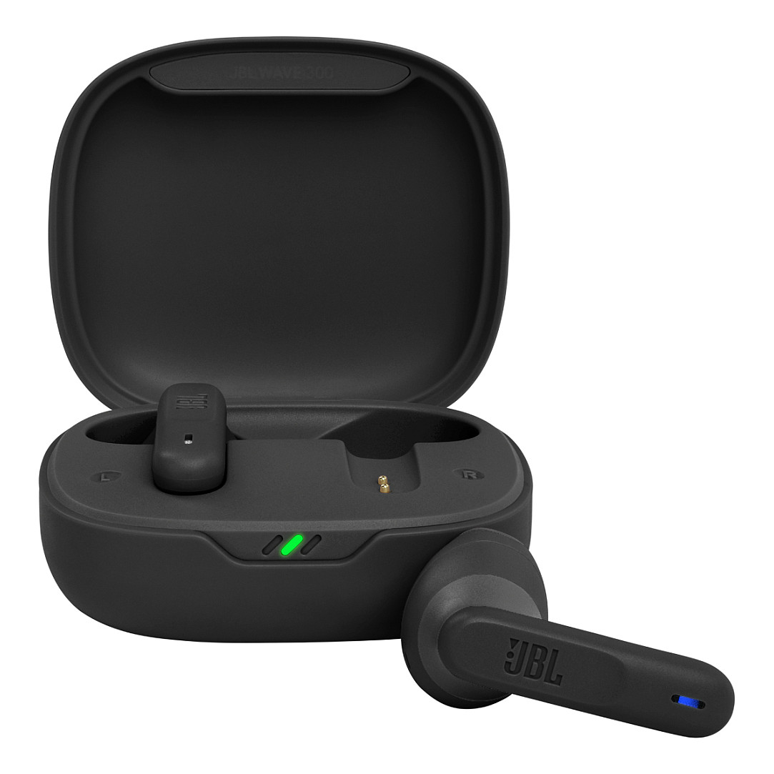 Kufje pa kabllo JBL Wave 300TWS / TWS / Bluetooth 5.2 / 12mm / Mikrofon - Zezë