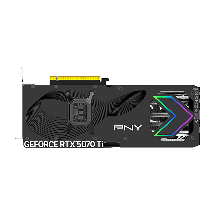 Kartelë Grafike PNY GeForce RTX 5070 Ti 16GB Gaming Triple Fan ARGB – Zezë - 8