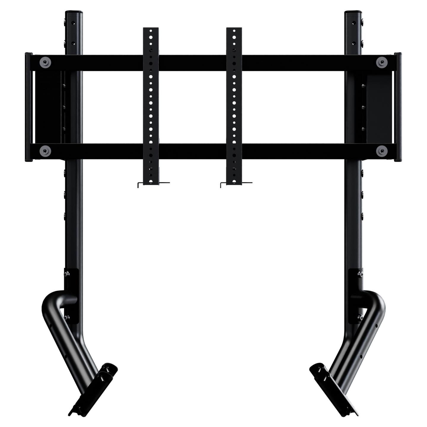 Mbajtëse për Monitor OPLITE OP-R8-SMSB / 1 Monitor / deri 57" / deri 30kg / VESA 75x75–400x200 / Lartësi e Rregullueshme - Zezë - 1