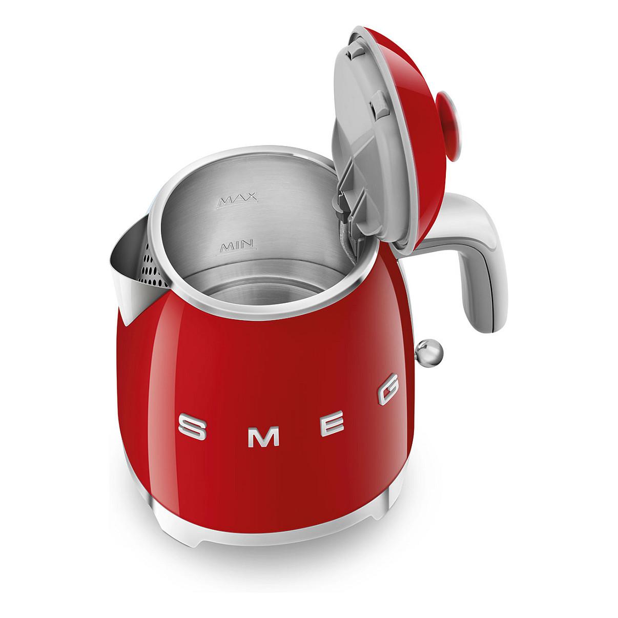 Çajnik Elektrik Smeg KLF05RDEU, 0.8L, 1400W, 360° – Kuqe - 11