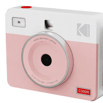 Kamerë Digjitale Kodak Mini Shot 3 Retro, 10MP, Instant 2-në-1, 3×3", Bluetooth - Rozë - 2