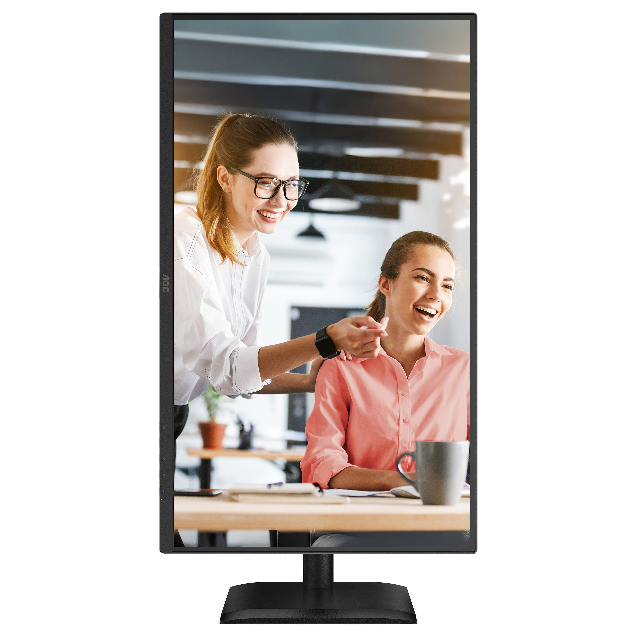 Monitor AOC Q27E4CV / 27" / Quad HD IPS LED / 120 Hz / 4ms / USB + USB-C + HDMI + DP - Zezë - 6