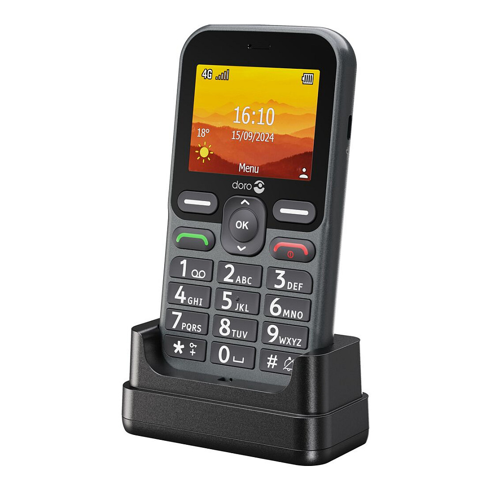 Telefon Doro Leva L10 - Graphite - 6