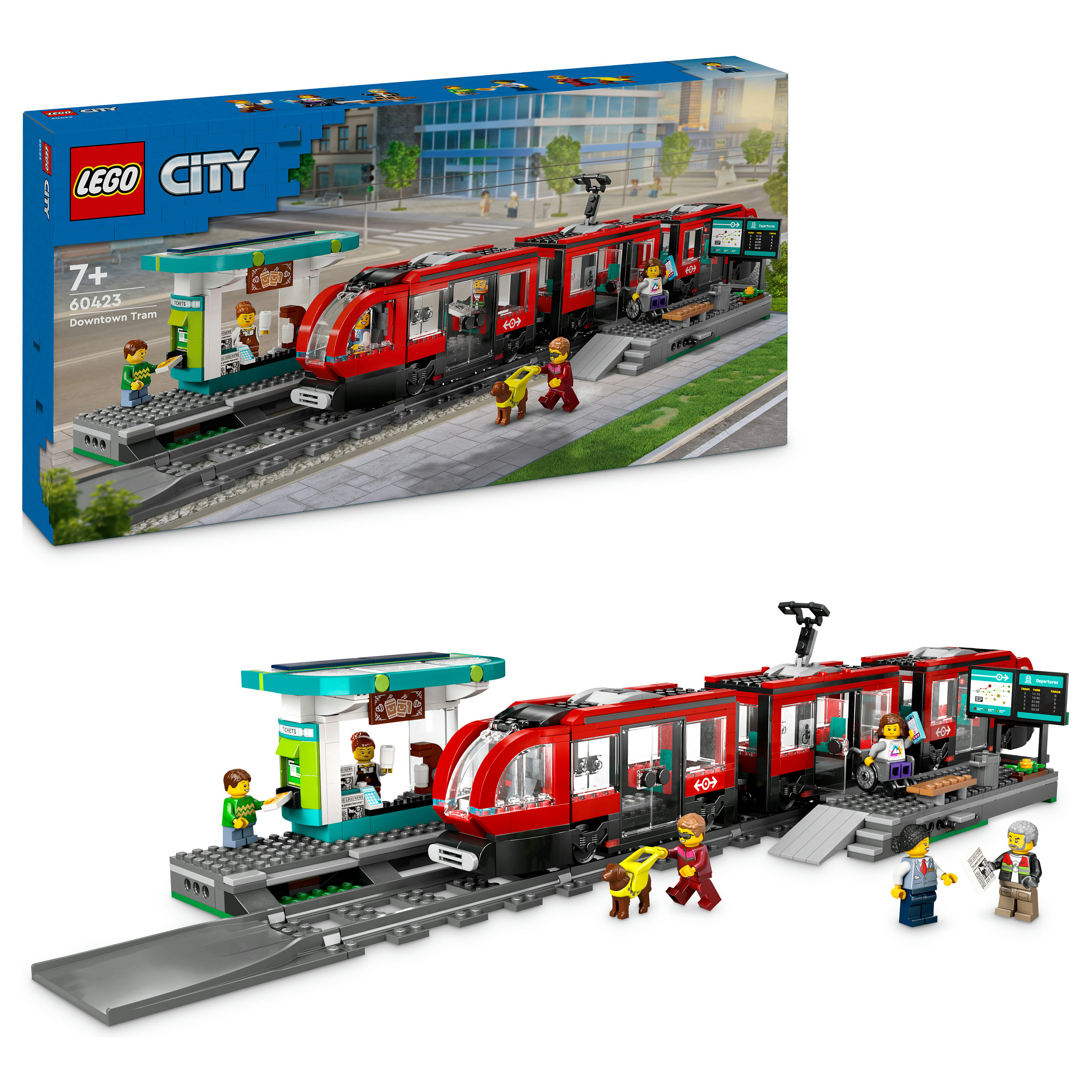 LEGO 60423 City: Tram with Stop - 14