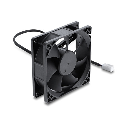 Ftohës për Kasë Delock / 80mm / 3000 RPM / Ball Bearing – Zezë - 3