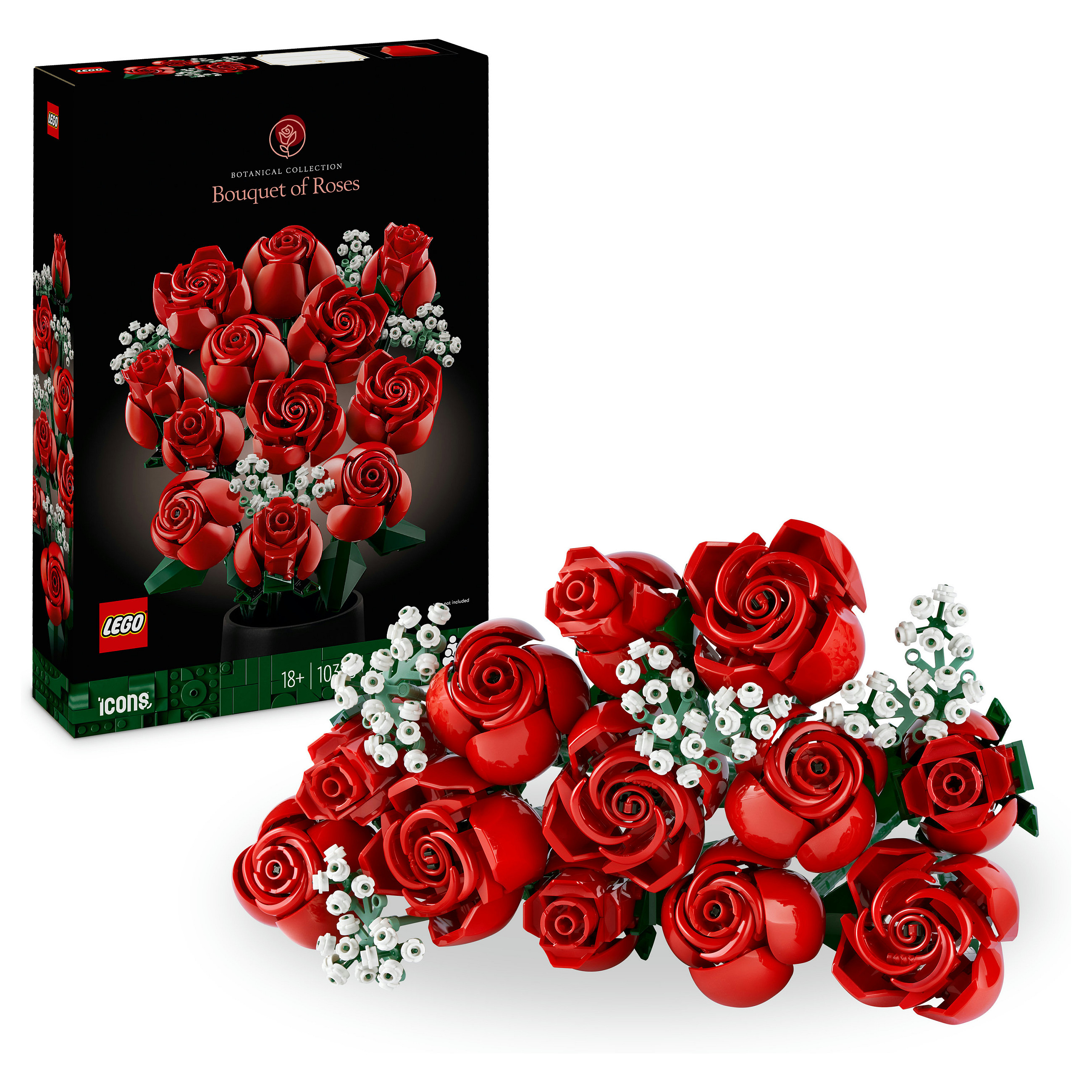 LEGO Icons Bouquet of Roses 10328 - 21