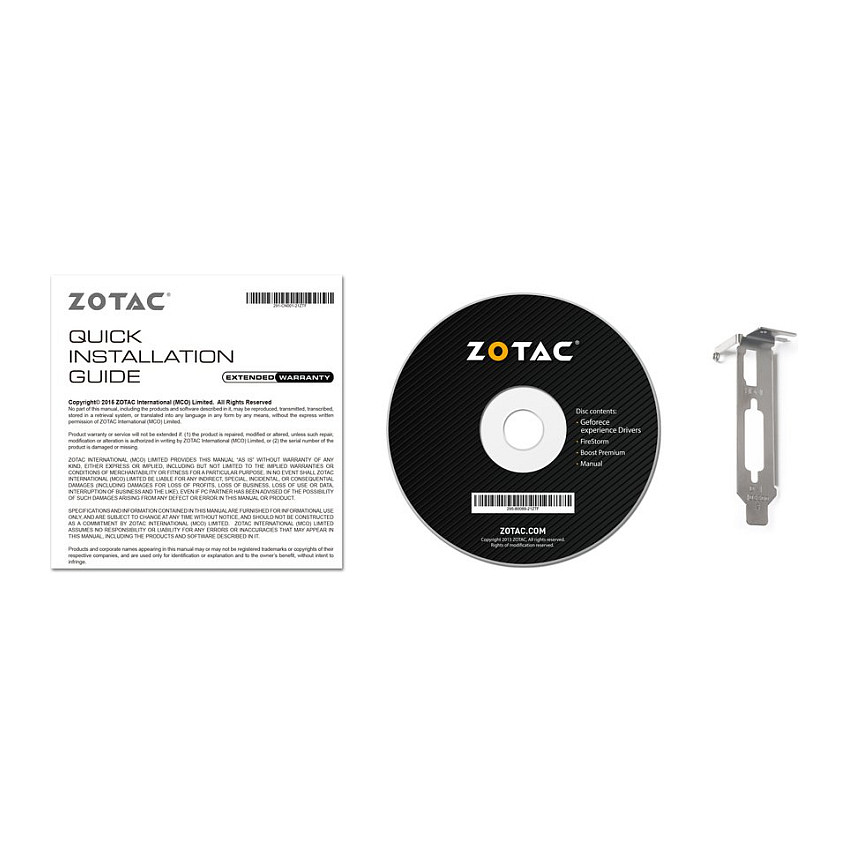 Kartë Grafike NVIDIA ZOTAC GeForce GT 1030 Low Profile / 2GB GDDR5 / PCIe 3.0 / Single Fan – Zezë - 7