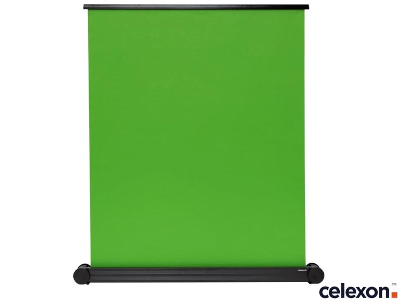 Aksesorë për Projektor celexon Mobile Chroma Key Green Screen / 150 x 180cm - Gjelbër