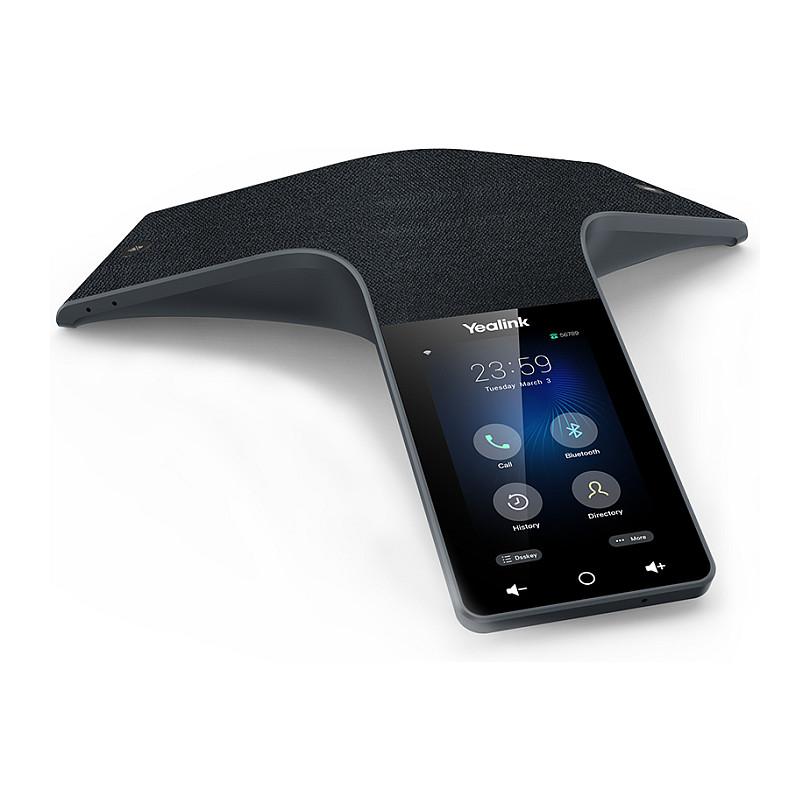 Aksesorë për Konferencë Yealink CP925 / HD Audio / 360° / 6m / 6 Mikrofonë / 4" Touchscreen / PoE / Wi-Fi / Bluetooth - Zezë