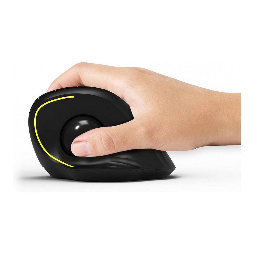Maus pa Kabllo PORT Connect Professional 900719 / 800-1600 DPI / 5 Butona / Bluetooth 3.0 + 5.0 / Trackball / Ergonomik – Zezë - 1