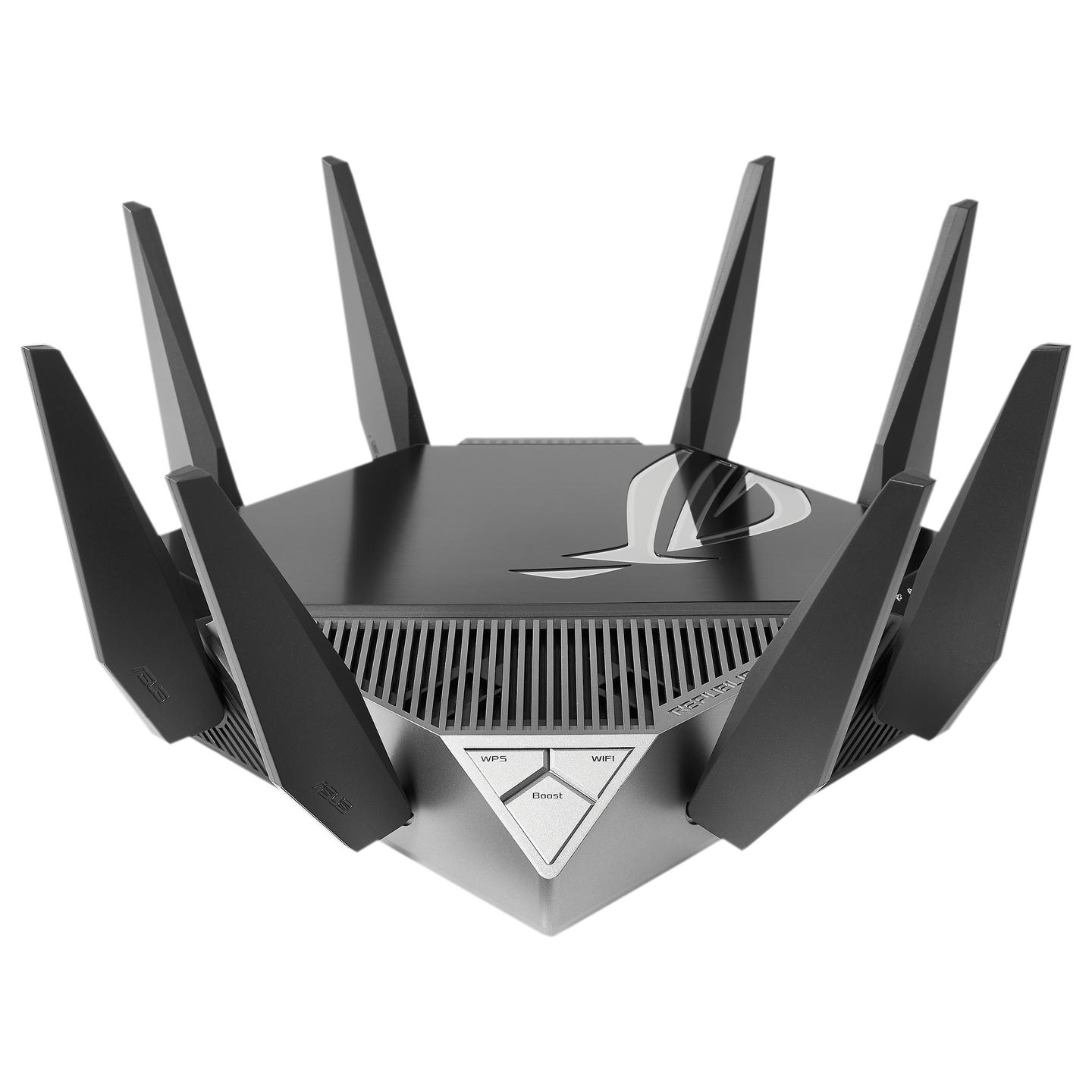 Ruter Gaming ASUS ROG Rapture GT-AXE11000, Wi-Fi 6E AXE11000, Tri-Band, 1× 2.5GbE + 5× Gigabit Ethernet – Zezë - 9