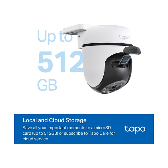 Kamera Sigurie IP CCTV TP-Link Tapo C510W Outdoor Wi-Fi - Bardhë - 12