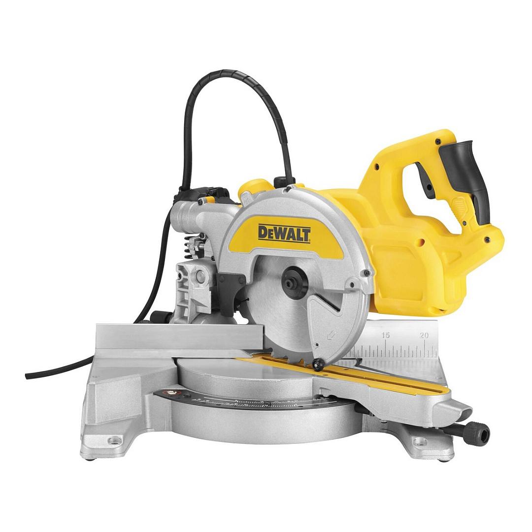Sharrë Prerëse dhe Këndore DeWALT DWS777-QS, 1800W, 216mm, 6300rpm, 270×62mm - Zezë/Verdhë - 4