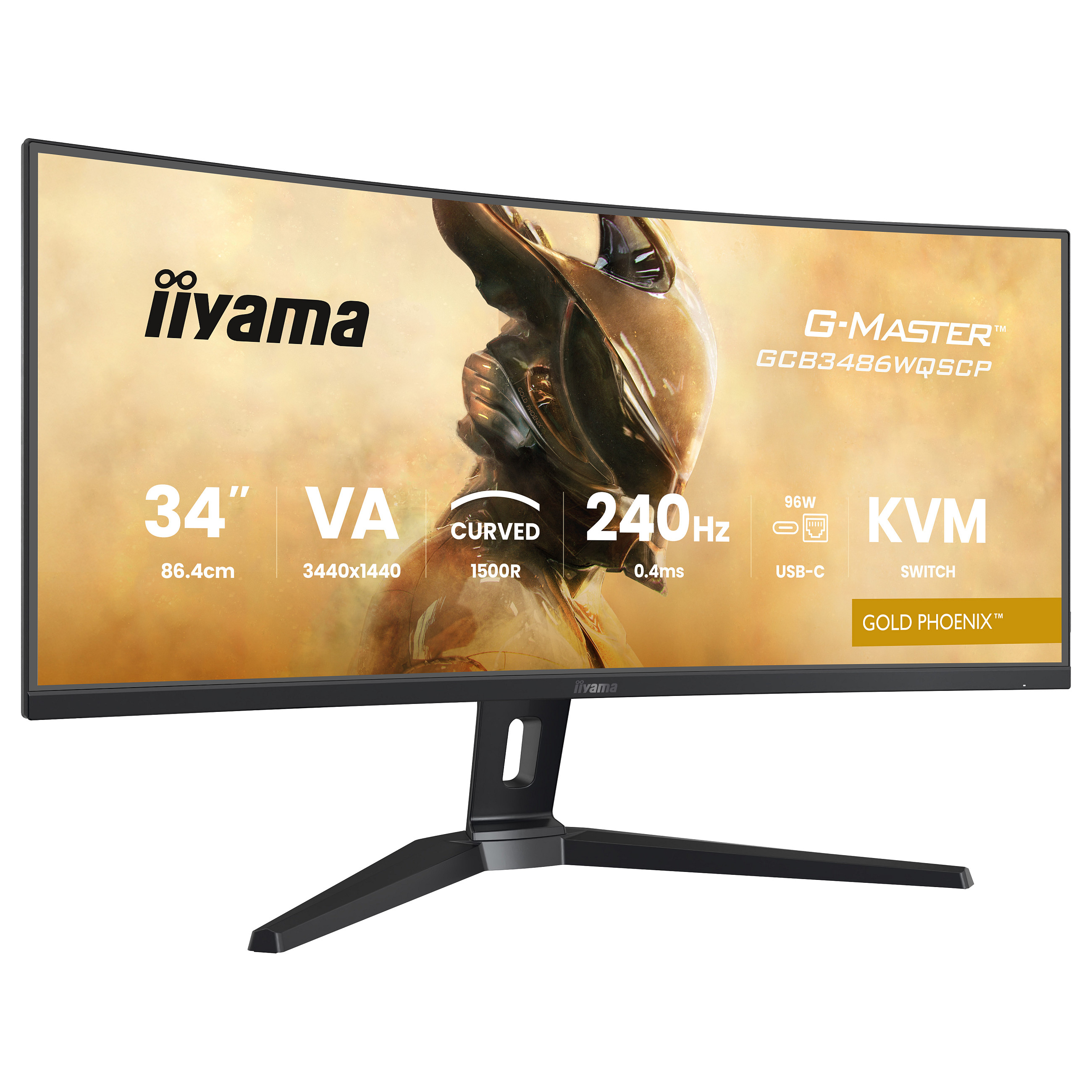 Monitor Gaming iyama G-Master GCB3486WQSCP / 34 Inch / 4K Ultra HD / 240Hz / 0.4ms / I zi - 5