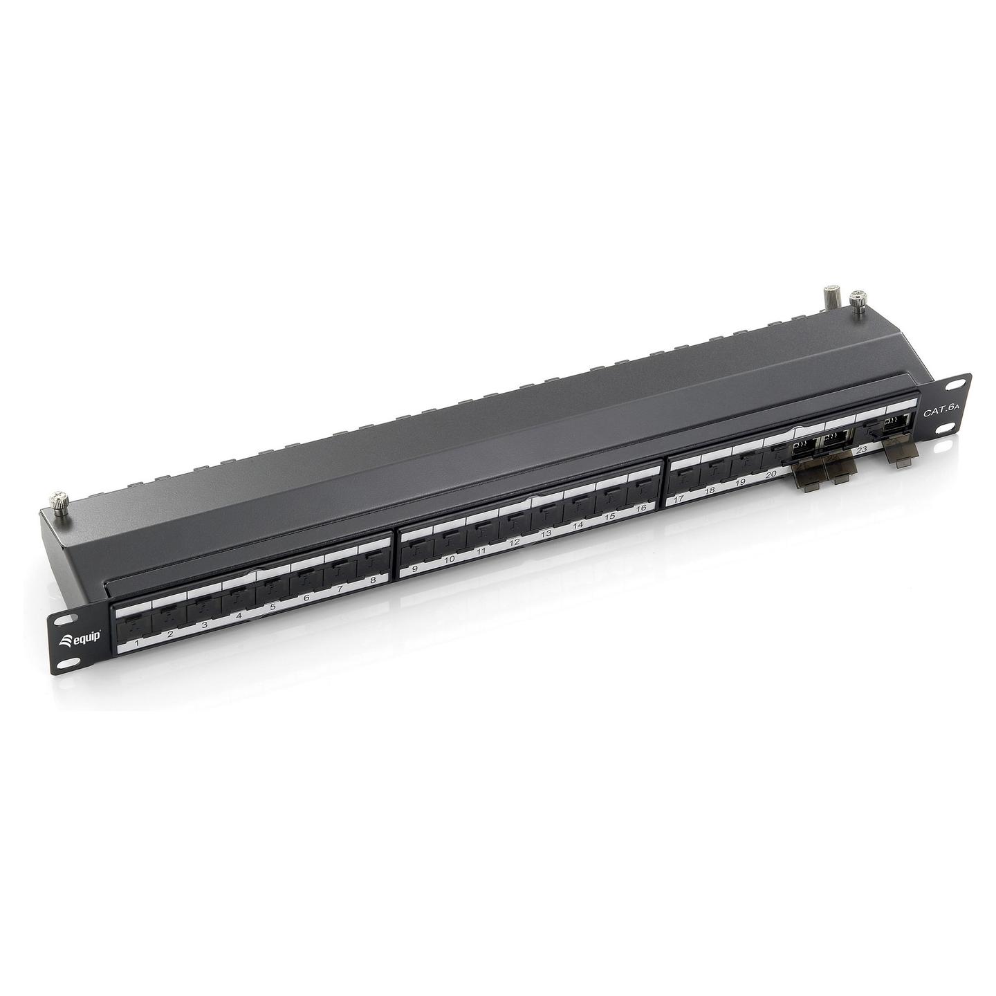 Patch Panel Equip 125295 / Cat 3 / RJ-45 / 50 Porta / ISDN / 19" / 1U - Zezë