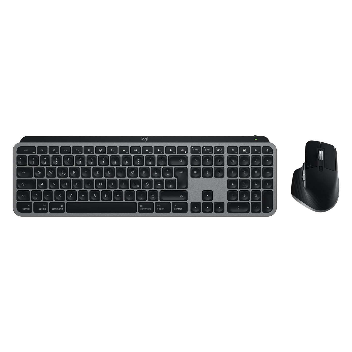 Combo (Tastierë & Maus) Logitech MX Keys S Combo for Mac – Gri - 1