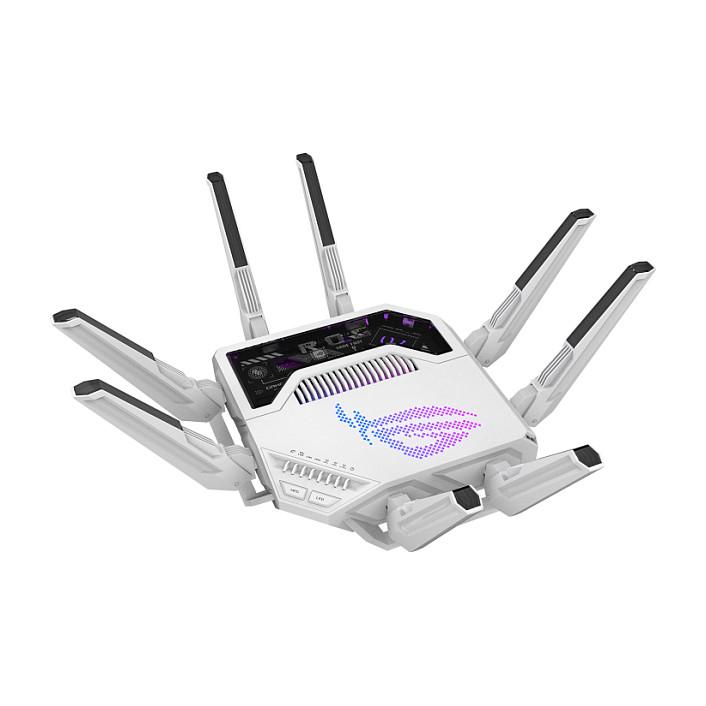 ASUS ROG Rapture GT-BE19000 Gaming Router Wi-Fi 7 Tri-Band / 19Gbps / 2× 10GbE / AiMesh / VPN Fusion – Zi - 2