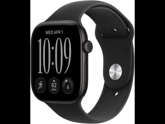Apple Watch Series 12, 46mm, GPS, Black Aluminium, Black Sport Band - S/M - 1