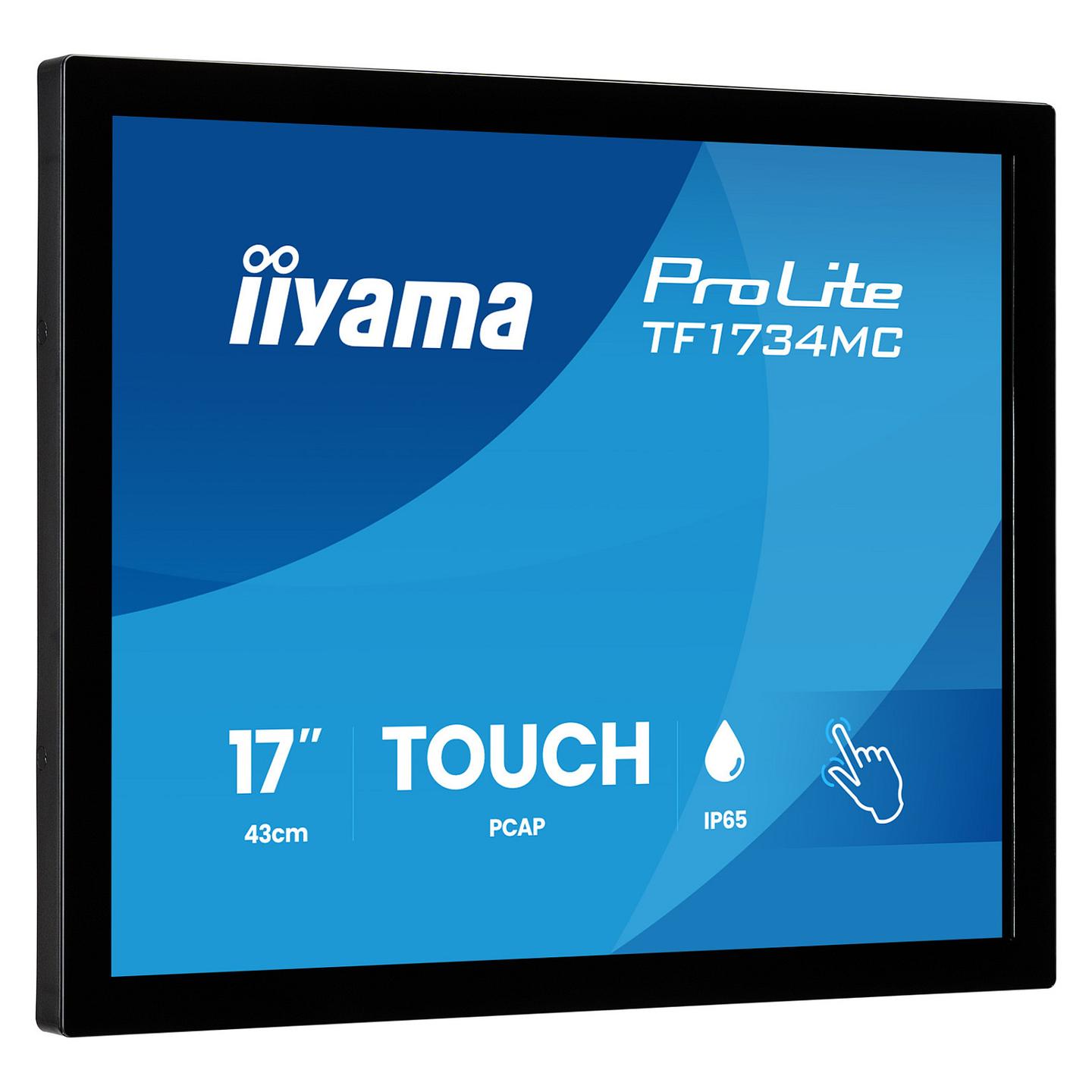Monitor Touch iiyama ProLite TF1734MC-B8X, 17", 1280 × 1024, TN, PCAP Touch - Zezë - 2