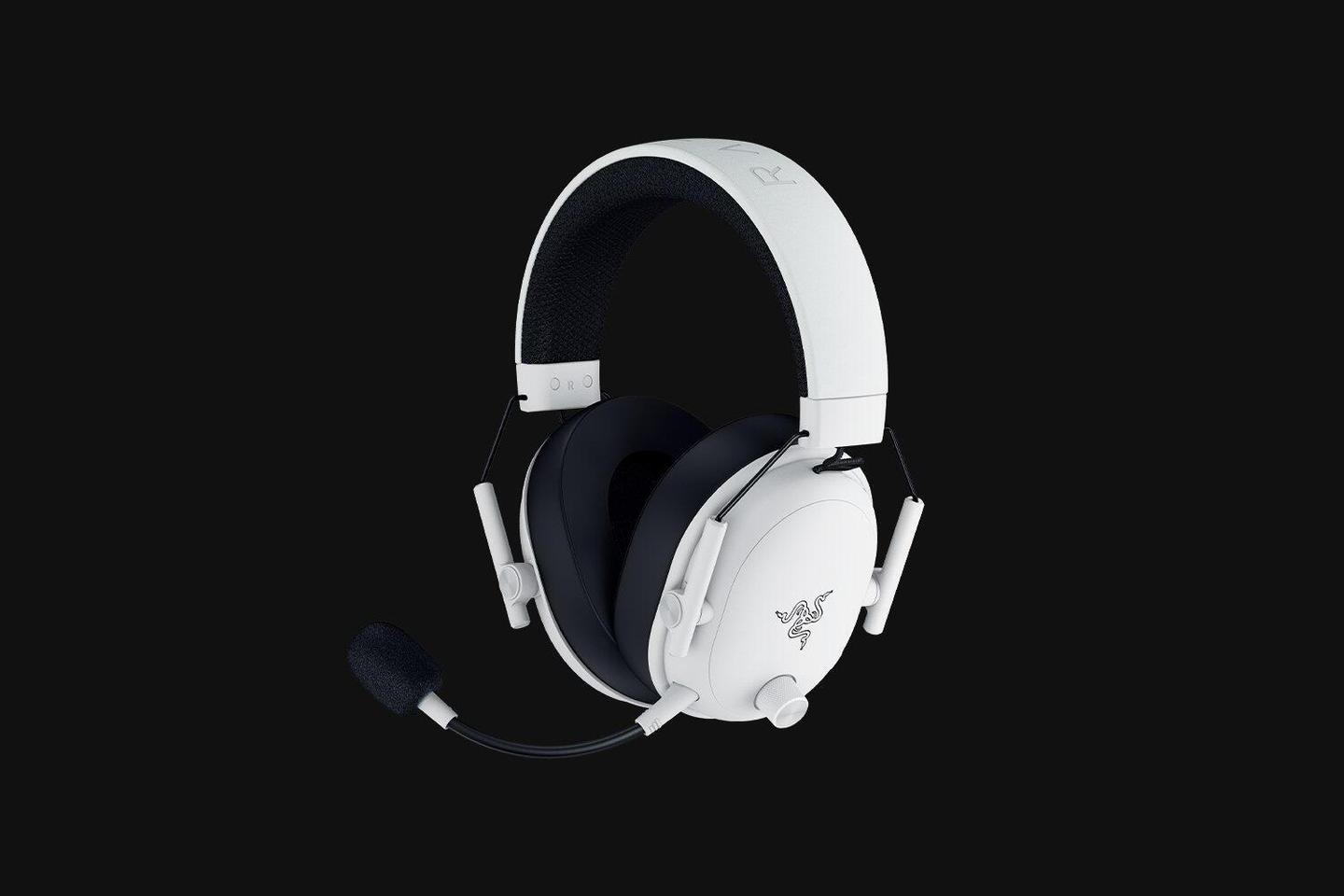 Kufje Gaming Razer BlackShark V3  / Wireless / TriForce Titanium 50mm / THX Spatial Audio - Bardhë - 2